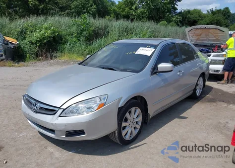 2007 Honda Accord 3.0 Ex из США, поврежденный, VIN 1HGCM66597A101924